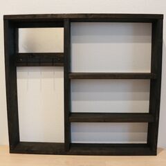 【期間限定お値下げ‼】ウッドシェルフの画像