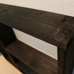 【期間限定お値下げ‼】ウッドシェルフの画像
