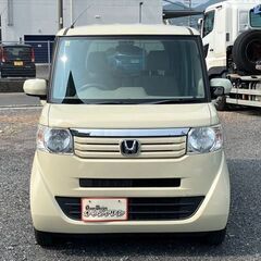 【自社ローン】★保証人なし★全国対応★N-BOX　G★ベージュ★ナビ付き★ETC★車検2年付き 8745の画像