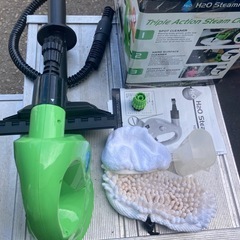 これは油汚れに最強です　H2O スチームクリーナー　美品　動作確認済みの画像