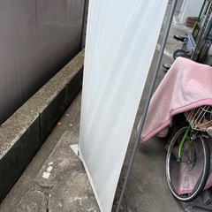 仕切り　衝立　布　幅80高さ150の画像