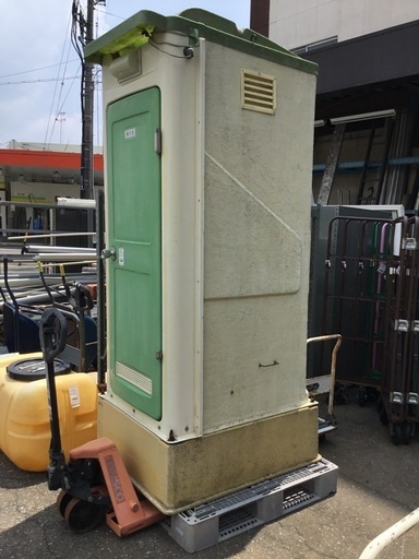 仮説トイレ　中古　和式汲取式　⭐︎100187