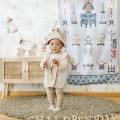 【新品未使用】salut!・兜＆陣羽織2点セットの画像