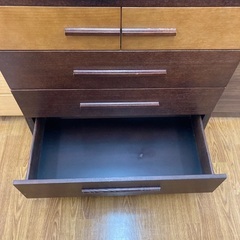 ローチェスト　ニトリ4段　傷ありの画像