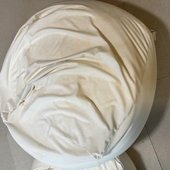 無印　人をダメにするソファ　中身の画像