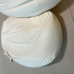 無印　人をダメにするソファ　中身