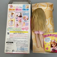 リカちゃん　はじめてのリカちゃん　ピンクのワンピースの画像