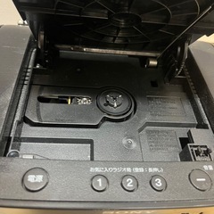 SONY ZS-RS81BT　2017年製　CDラジオ Bluetoothの画像