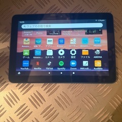 【美品・格安】Fire HD 8 タブレット（ブルー）ほぼ未使用・バッテリー良好！の画像