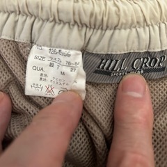HILL CROPハーフパンツの画像