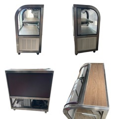大穂製作所 対面ショーケース　OHGU-Sf-900FK 業務用冷蔵ショーケース 飲食店 店舗 厨房機器 の画像