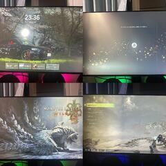 LG ゲーミングモニター 4K@144Hz対応27インチIPS 1ms(GTG)対応（ジャンク）
の画像