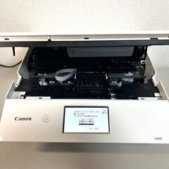 キャノン プリンター ジャンク Canon 本体 PIXUS TS8330 ホワイト インクジェット 複合機 動作確認済み 除菌 清掃済み 【 印刷枚数5000枚 】mの画像
