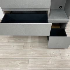 お値下げしました！キッチンカウンター 天板ステンレス グレー の画像