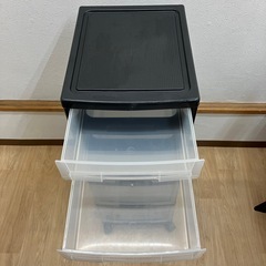 stp-3272 テンマ　プラチェスト　5段　キャスター付き　スリム　ストッカー　隙間収納　スキマ収納　プラスチック収納　収納ボックス　衣装ケース　収納ケース　チェスト　衣類ケース　クリアケース　収納　小物収納　引き出し　引出し　衣類収納　収納　クローゼット　たんす　タンス　天馬　TENMAの画像