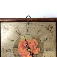 Dekor Toscana 壁掛け時計 幅：約20cm ウォールクロック 北欧風 イタリア カントリー ウォールデコ デコール・トスカーナ 札幌市 中央区 南12条の画像