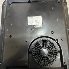 山善　卓上IH調理器　YEAー140(B) 2019年製の画像