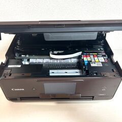 キャノン プリンター ジャンク Canon 本体 PIXUS TS8030 ブラウン インクジェット 複合機 動作確認済み 除菌 清掃済み 【 印刷枚数7100枚 】mの画像