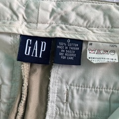 【美品】GAP レディース　パンツ　ASIANデザイン　サイズ０の画像
