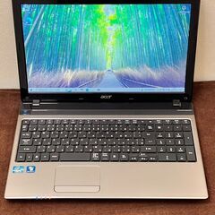 Aspire AS5750 win10 メモリ：4GB SSD：223GBの画像