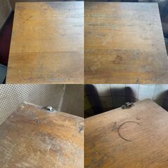 古いデスクの画像