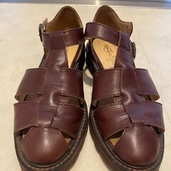 あしながおじさん　グルカサンダル　23cm　中古　箱無しの画像