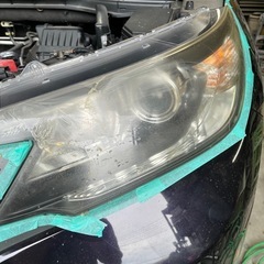 [無料]ヘッドライト研磨　黄ばみ、くすみ除去　。 - 手伝いたい/助けたい