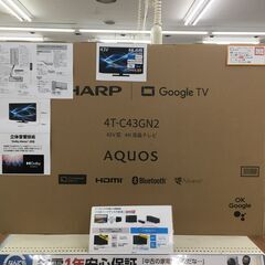 SHARP　43型AQUOS　2024年製　4T-C43GN2　...