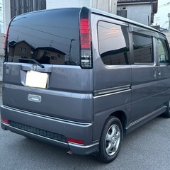 39万円 バモス 最終型 タイベル交換済 車検長い 整備記録 AT バックカメラ テレビ ドラレコ ETC の画像