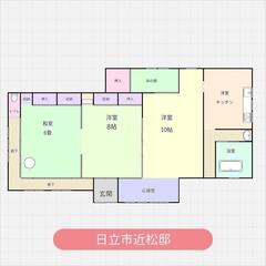 🉐敷礼無料！広々空間古民家生活DIYしたりアトリエや別荘にオススメ - 日立市