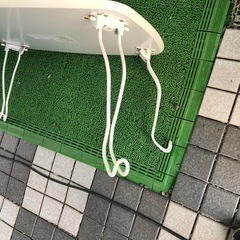 ニトリ　猫足　ローテーブル　ホワイトの画像
