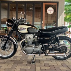 予備車検付き❗️KAWASAKI W650 EJ650A キャブ車　初年度登録H16年　バッテリー新品　油脂類交換　シート張り替え　 始動動画あり　の画像