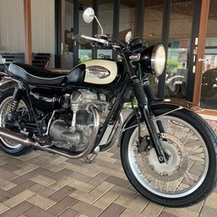 予備車検付き❗️KAWASAKI W650 EJ650A キャブ車　初年度登録H16年　バッテリー新品　油脂類交換　シート張り替え　 始動動画あり　の画像