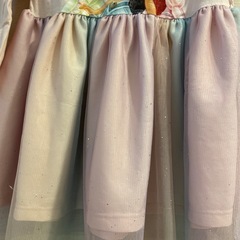 ディズニープリンセス　チュールワンピースの画像