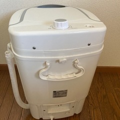 早い者勝ち‼️コンパクト洗濯機　一人暮らしに最適。1人で持ち運べる手軽さの画像