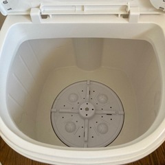 早い者勝ち‼️コンパクト洗濯機　一人暮らしに最適。1人で持ち運べる手軽さの画像
