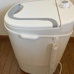 早い者勝ち‼️コンパクト洗濯機　一人暮らしに最適。1人で持ち運べる手軽さの画像