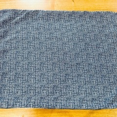 美品　枕カバー　ブルー　青色の画像