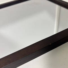 無印良品 木製　鏡 mw0478の画像