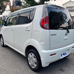 審査なし！誰でも分割購入可能！【大阪店】日産　モコX  パールホワイトの画像