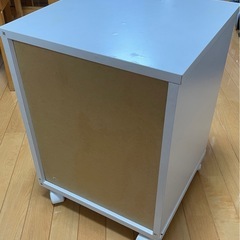 【値下げ！】サイドワゴン デスクワゴン キャスター付き 引き出しの画像