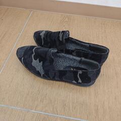ボア　ミュール　スニーカーの画像