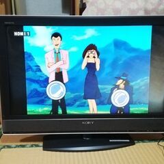 32型ソニー液晶テレビブラビアジャンクの画像