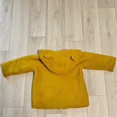 ダッフルコート　90センチ　女の子男の子アウター　くまさん　秋冬コーデの画像
