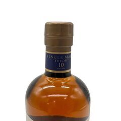 ニッカウイスキー シングルモルト 余市 10年 旧ラベル 700ml 45% NIKKA WHISKY SINGLE MALT YOICHI 10years oldの画像