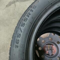 【作業込み】タイヤ　165/55R15  海外製　４本セット　2025年製造の画像