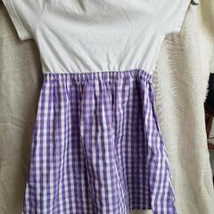 女児半袖ワンピース　120cmサイズの画像