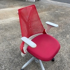 ハーマンミラー セイルチェア オフィスチェア レッド