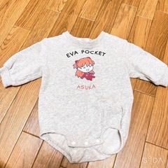 【8/8 17:30 掲載削除】 エヴァンゲリオン エヴァポケット 70サイズ ロンパースの画像