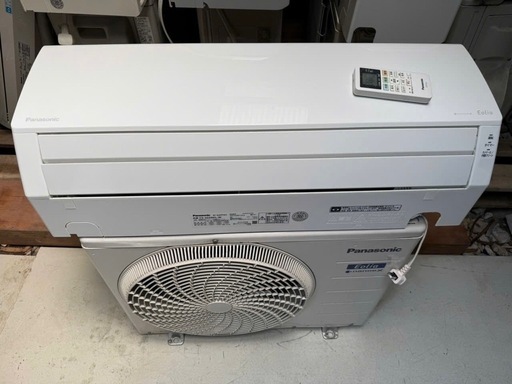 81ポンプダウン済み 激安早い者勝ち✨ パナソニック　主に6畳用 エアコン Panasonic2022年製6-8畳(本体＋工事日も含む) (エアコン専門店